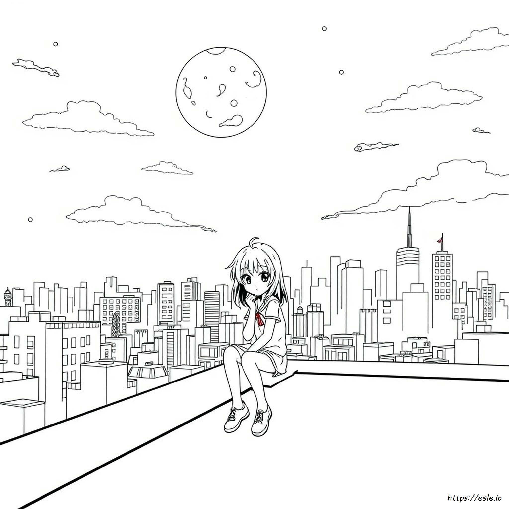 Manga Menggambar Mewarnai