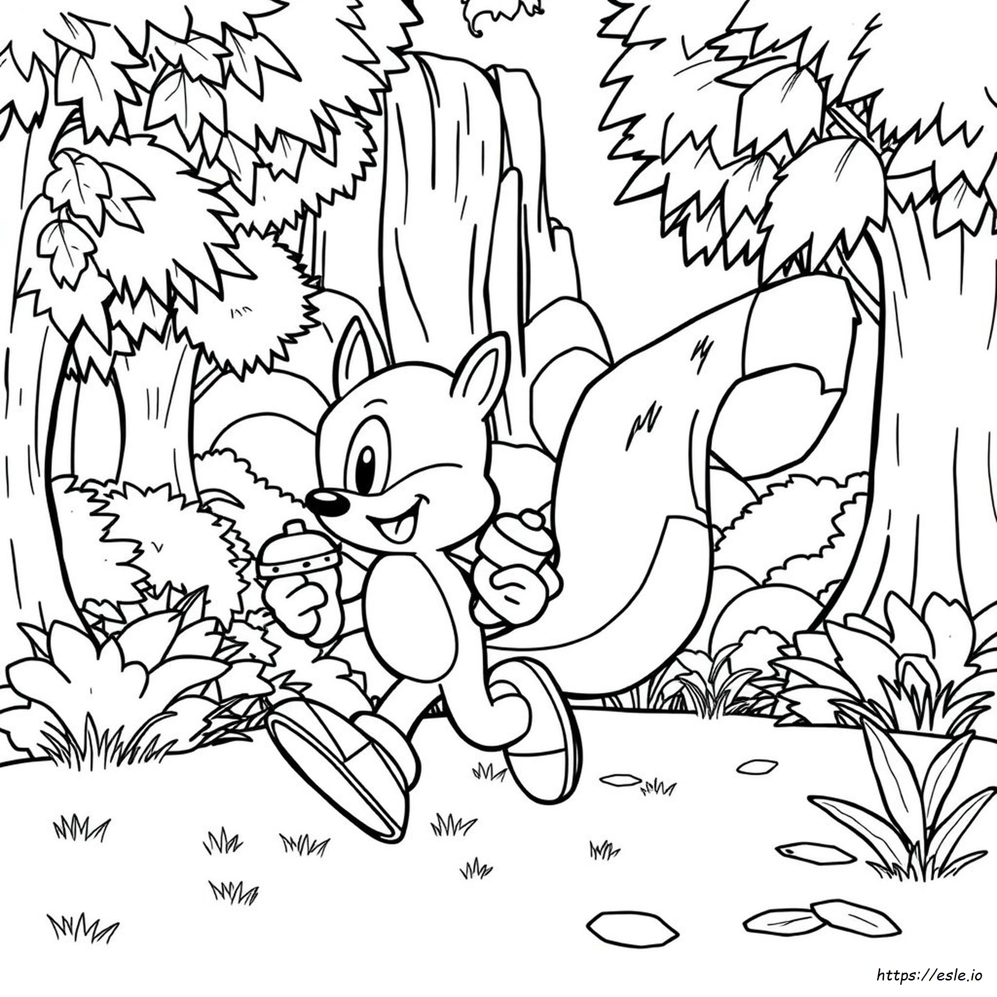 Classic Sonic Sonic Mania Coloring Pages