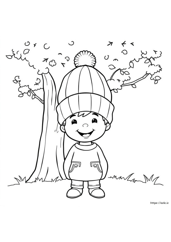 Touca Para Colorir