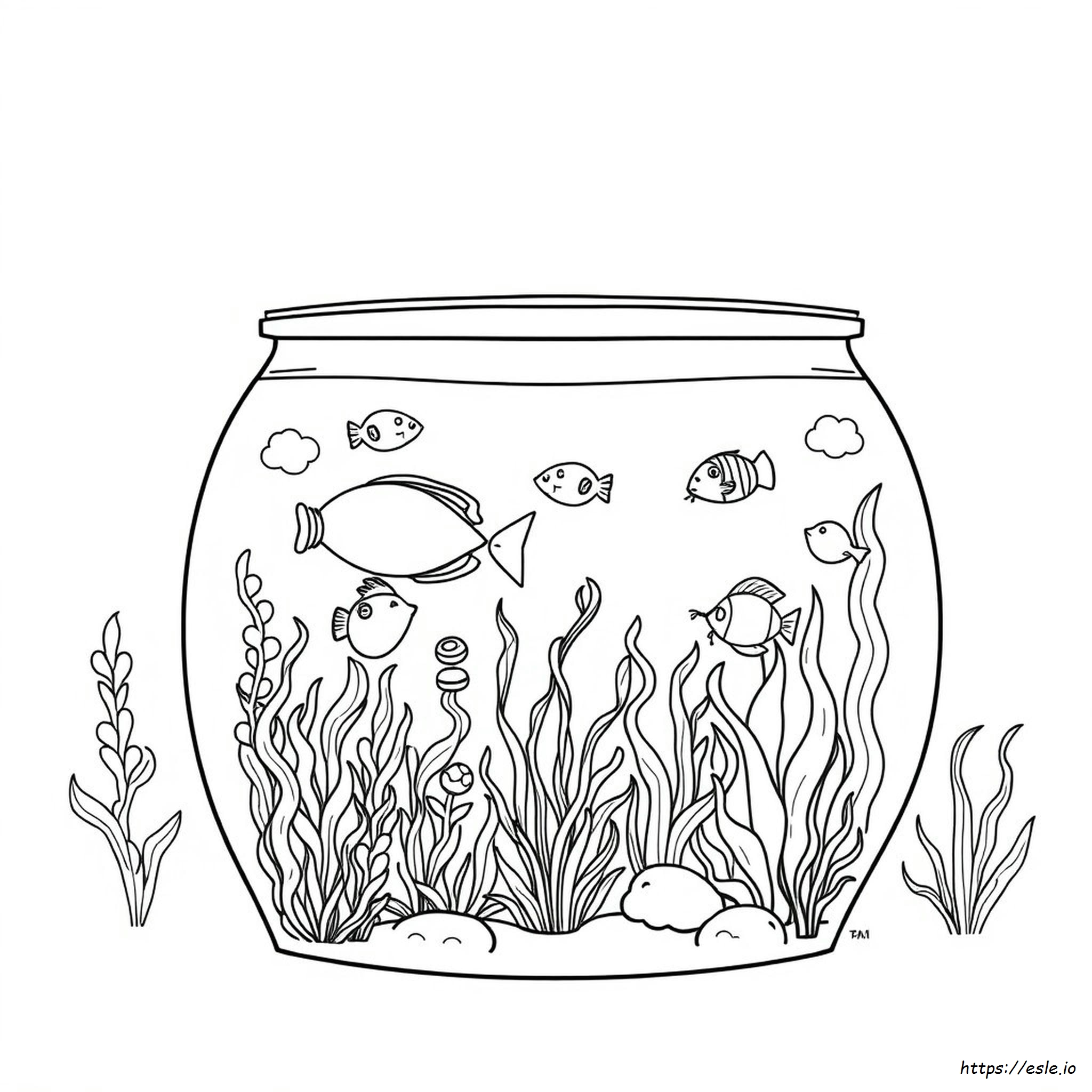 Aquarium Coloring Pictures