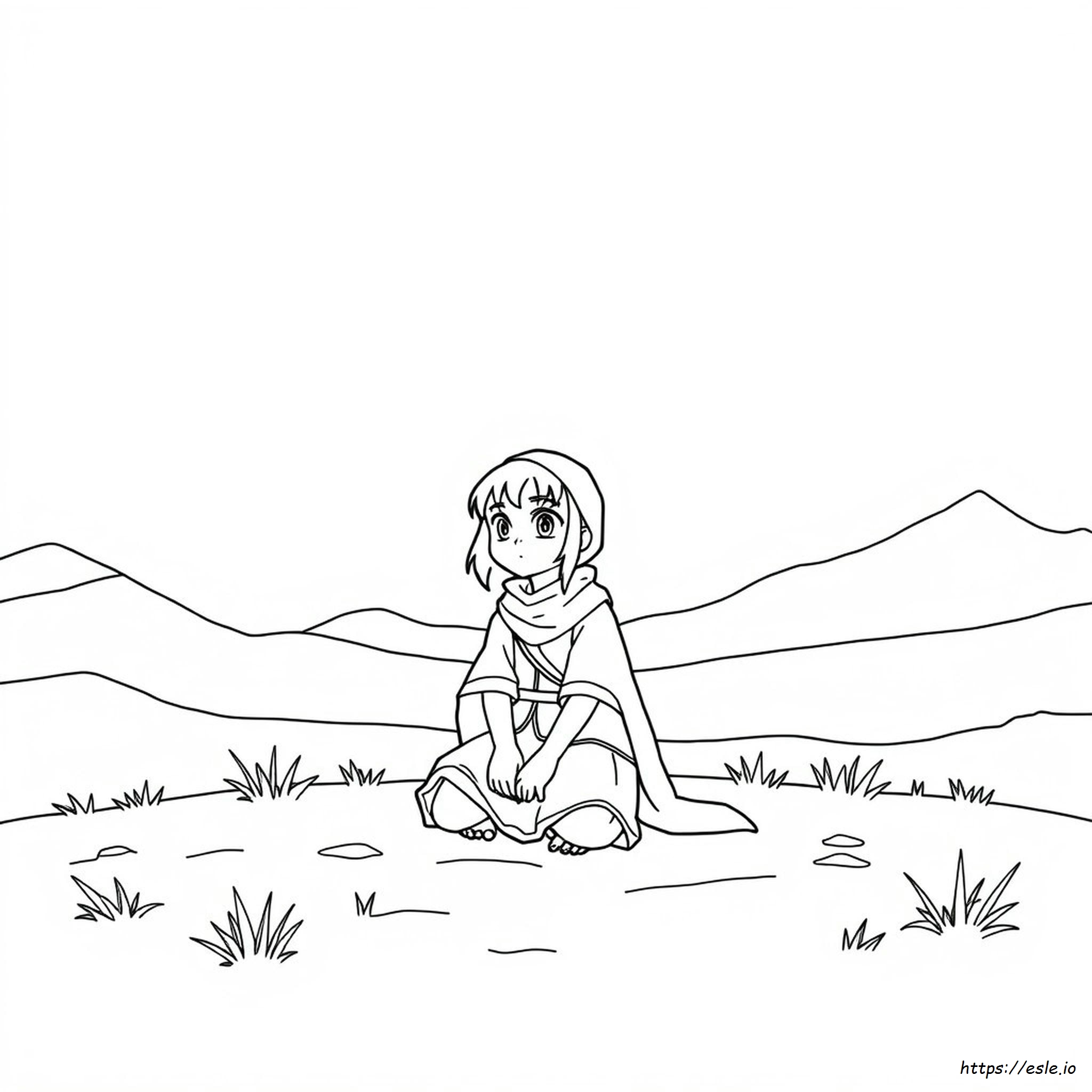 Toph Para Colorear