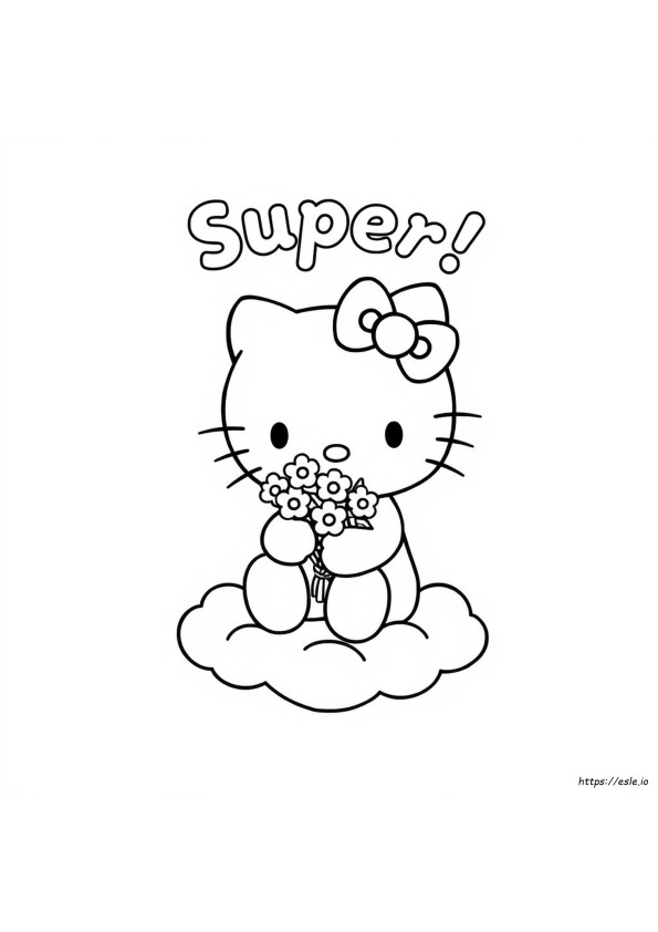Hello Kitty Supercoloring