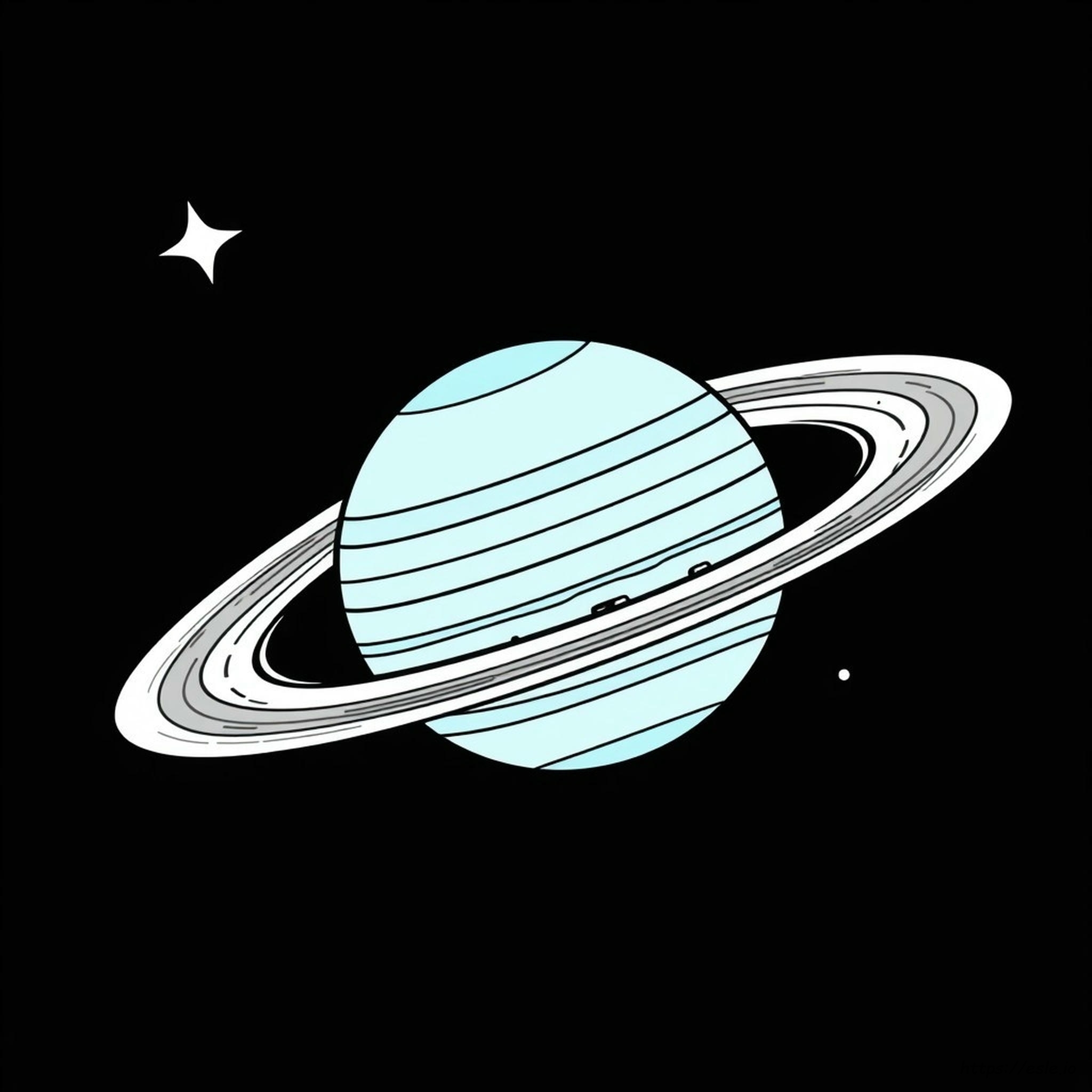 Urano Da Colorare