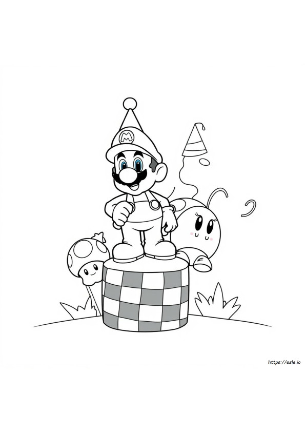 Mario Party 8 Coloring Pages