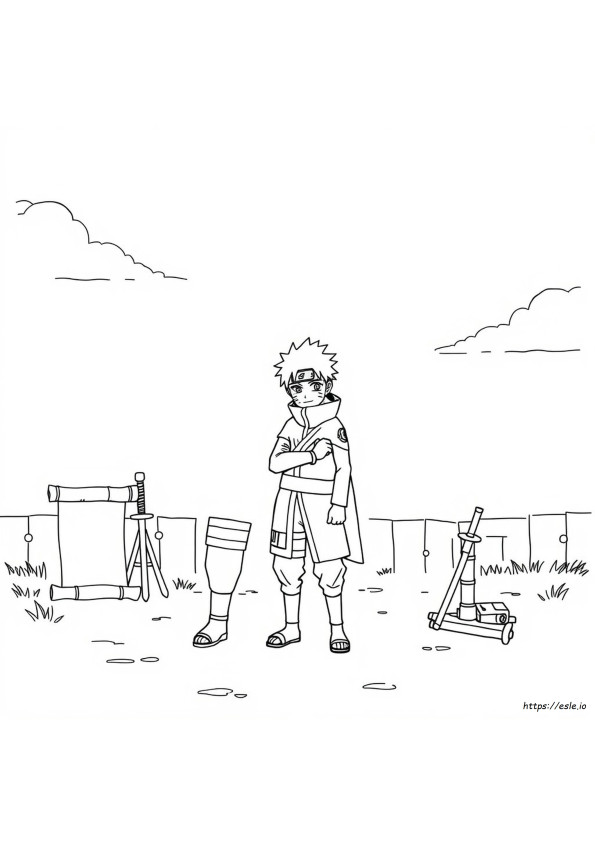 Boruto Karma Coloring Pages