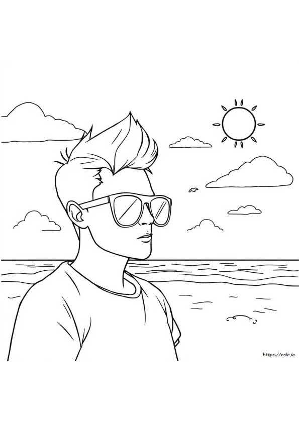 Gafas De Sol Para Colorear