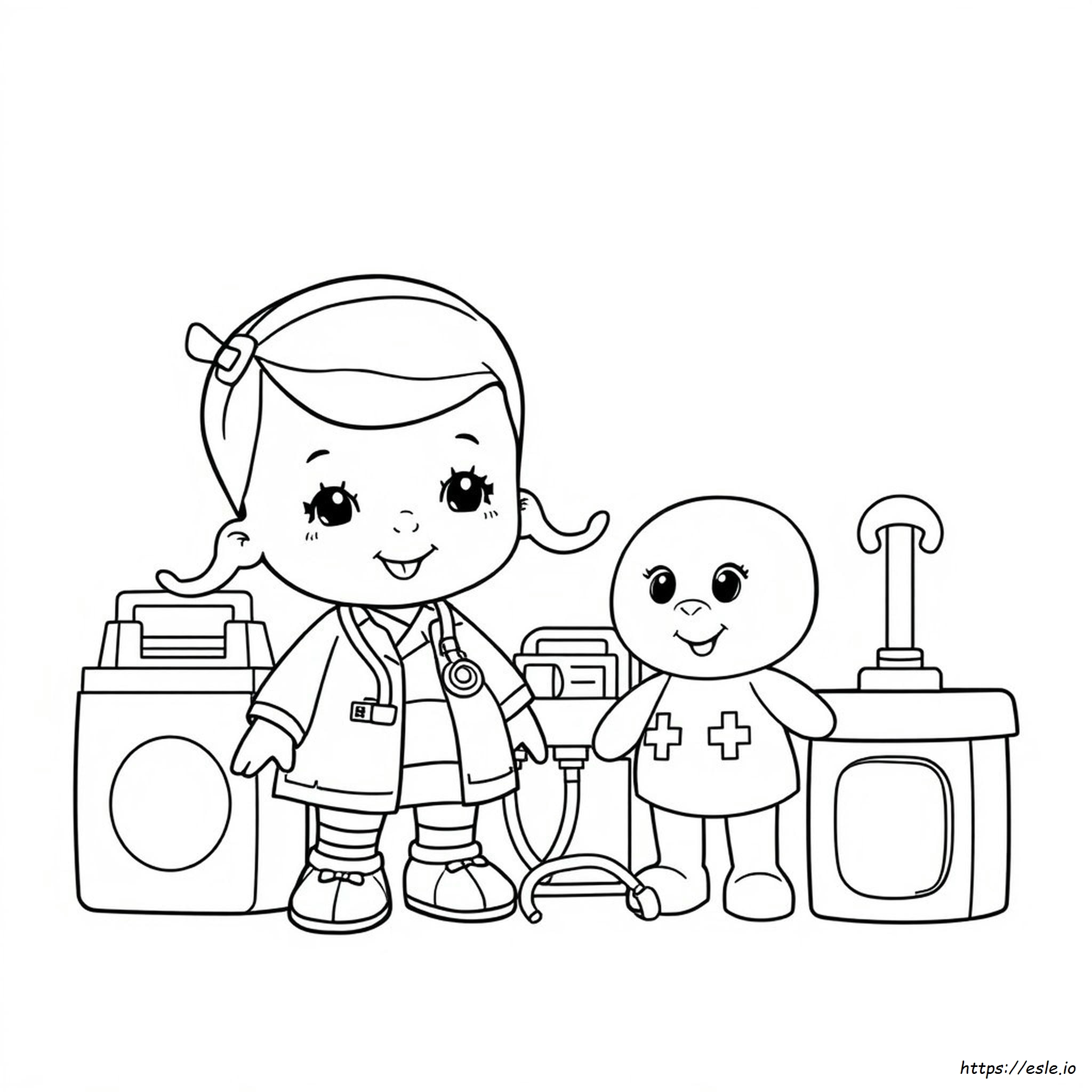 Disegni Da Colorare Dottoressa Peluche Stuffy