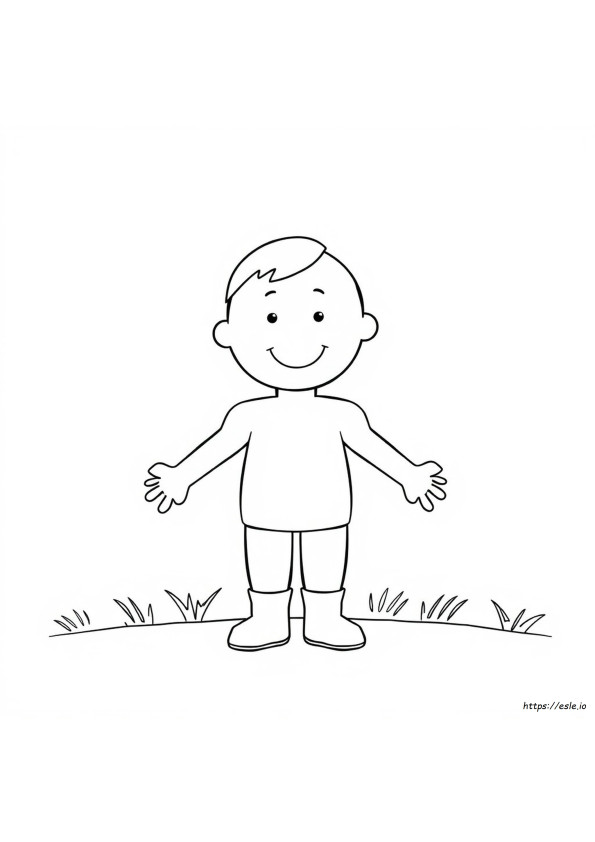 Coloring Pages Of Body Parts For Preschoolers
