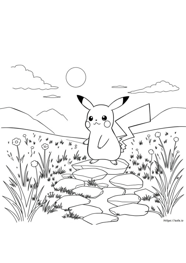 Pokemon Boyama Sayfaları