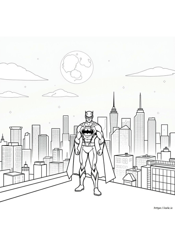 Free Super Hero Coloring Pages To Print