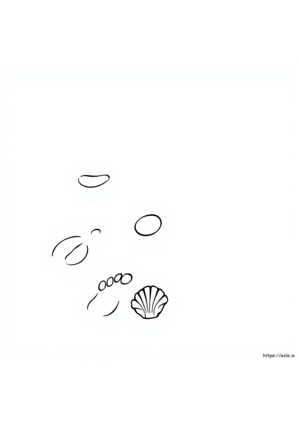 Sandy Coloring Page