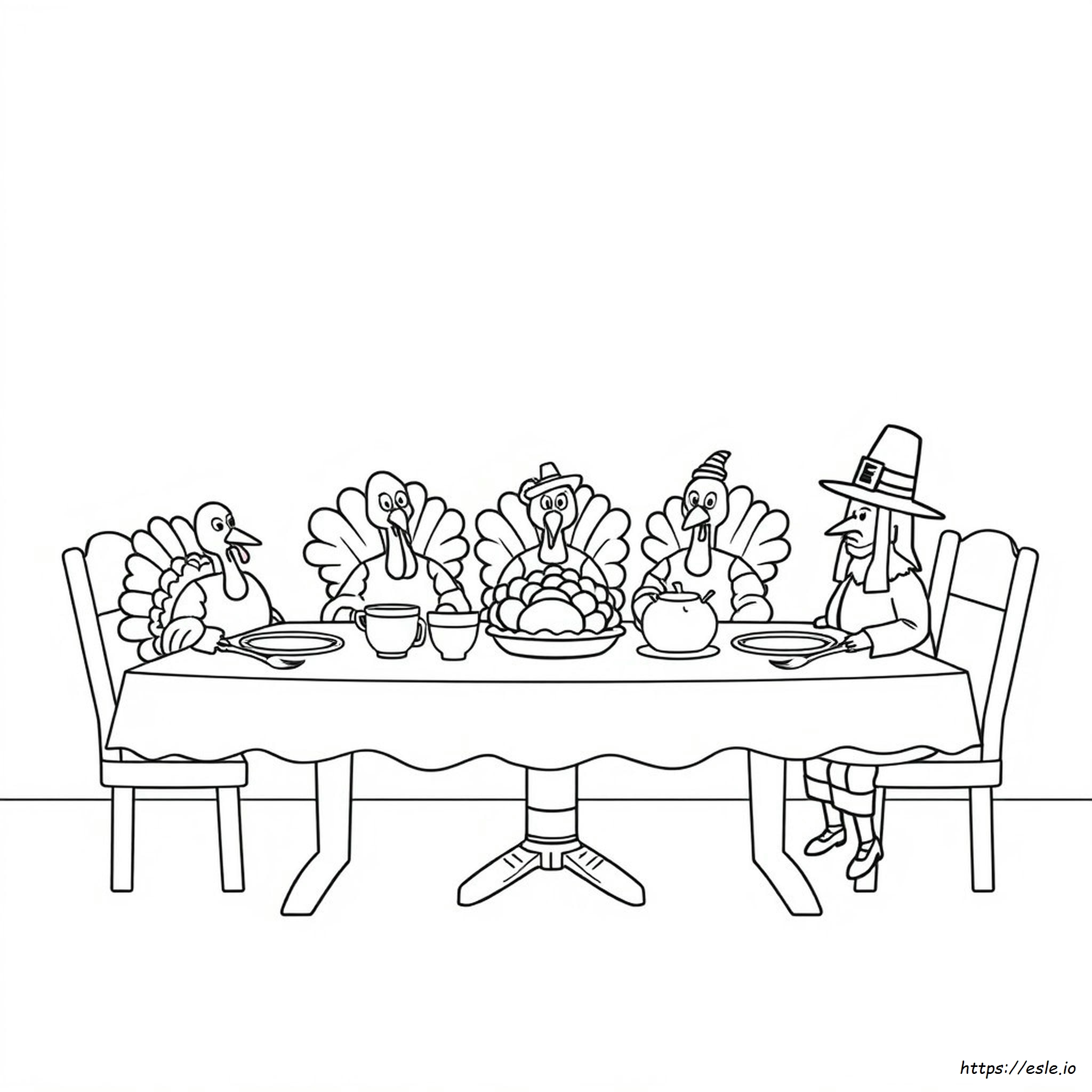 Coloring Pages For Thanksgiving Free