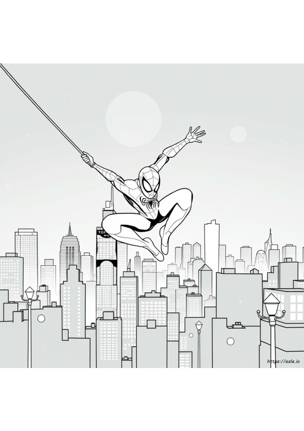 The Amazing Spiderman Coloring Pages