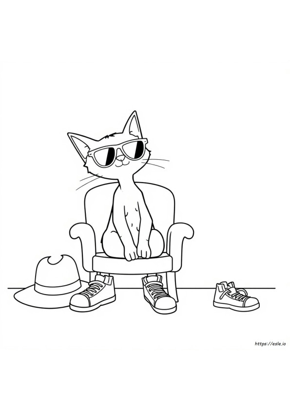 Coloring Pages For Pete The Cat