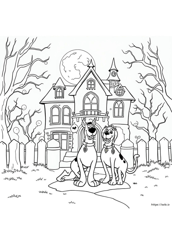 Scoobydoo Coloring Pages