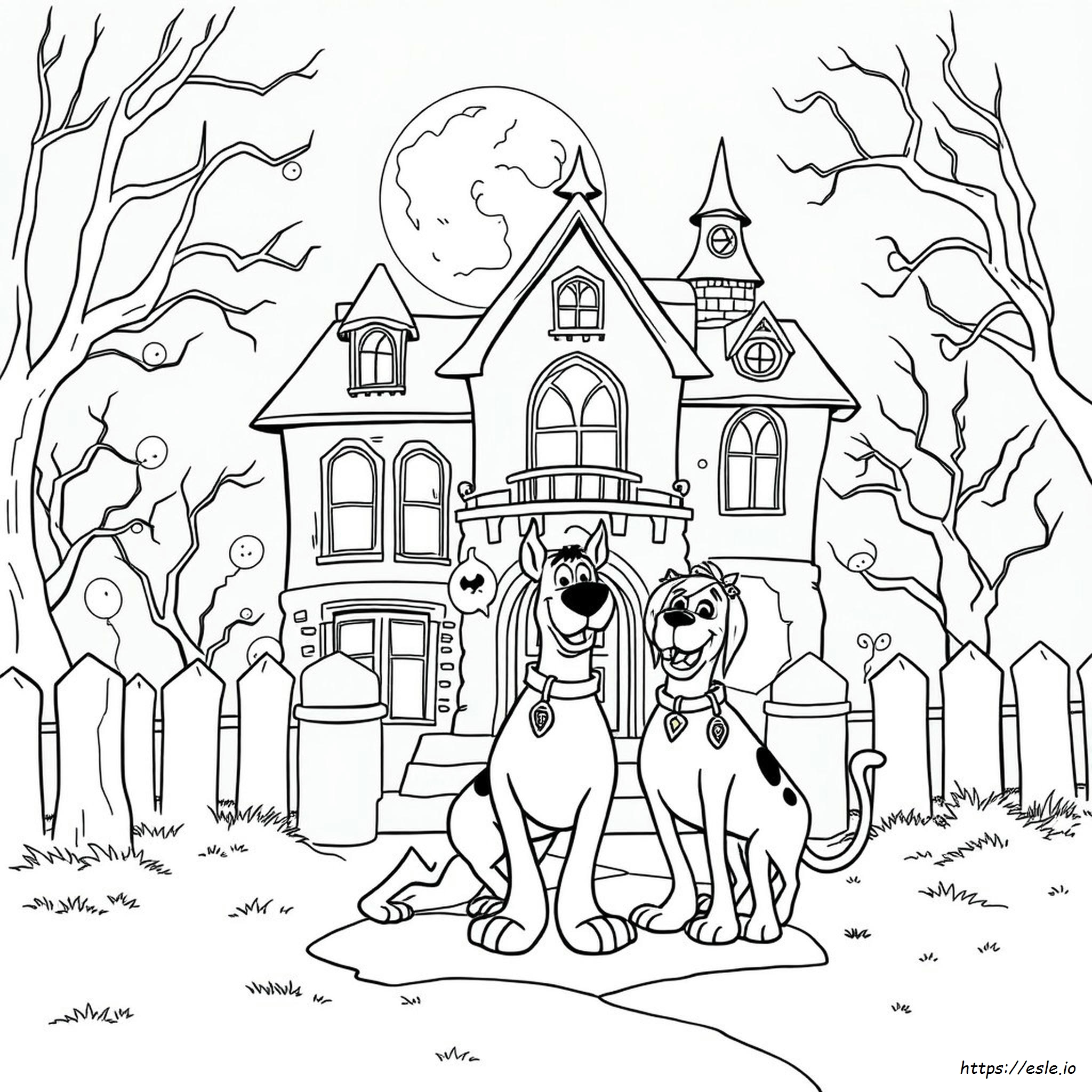 Scoobydoo Színező Oldalak