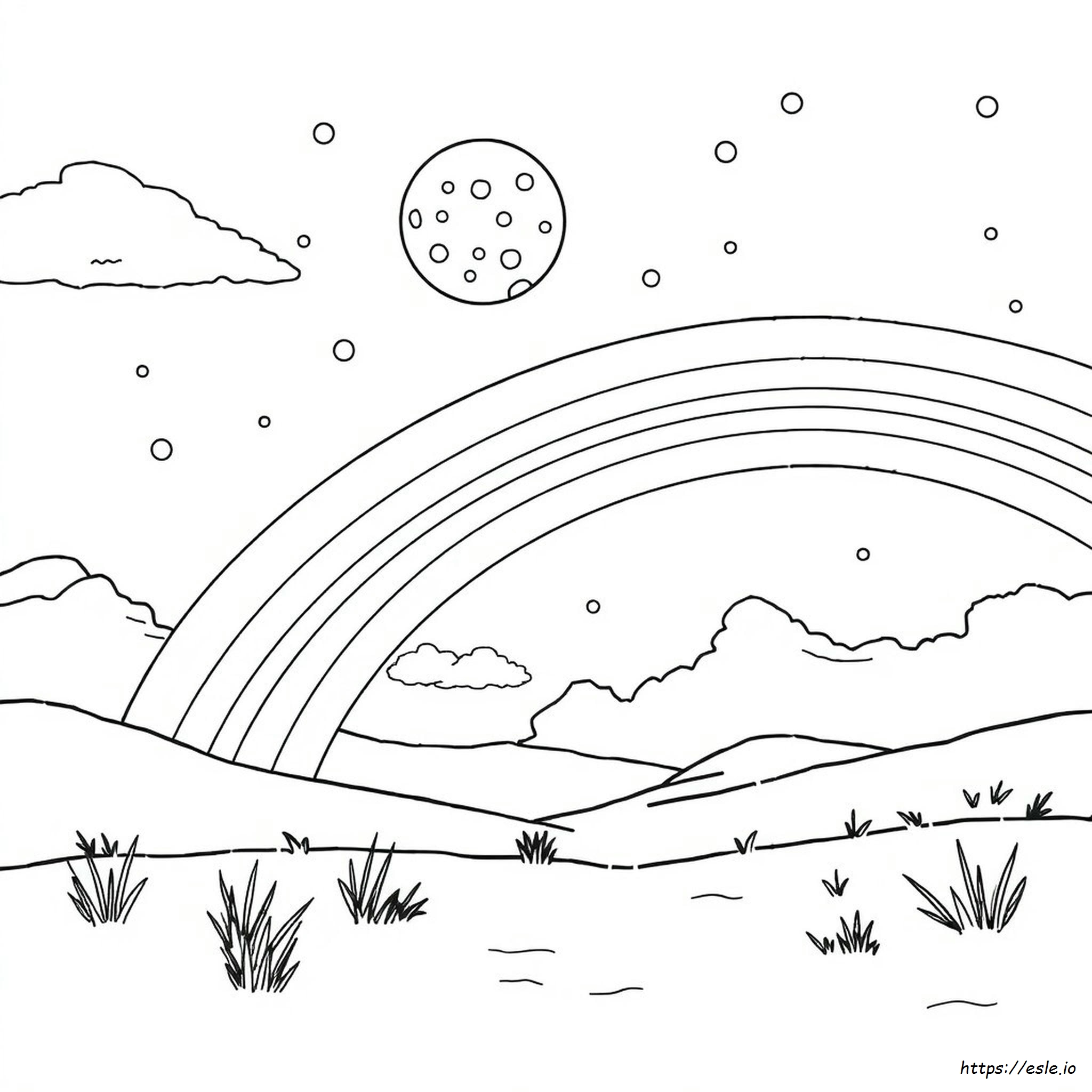 Che Colore È Un Arcobaleno Lunare
