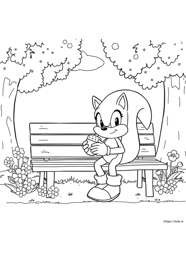 Sonic The Hedgehog Two Coloring Pages