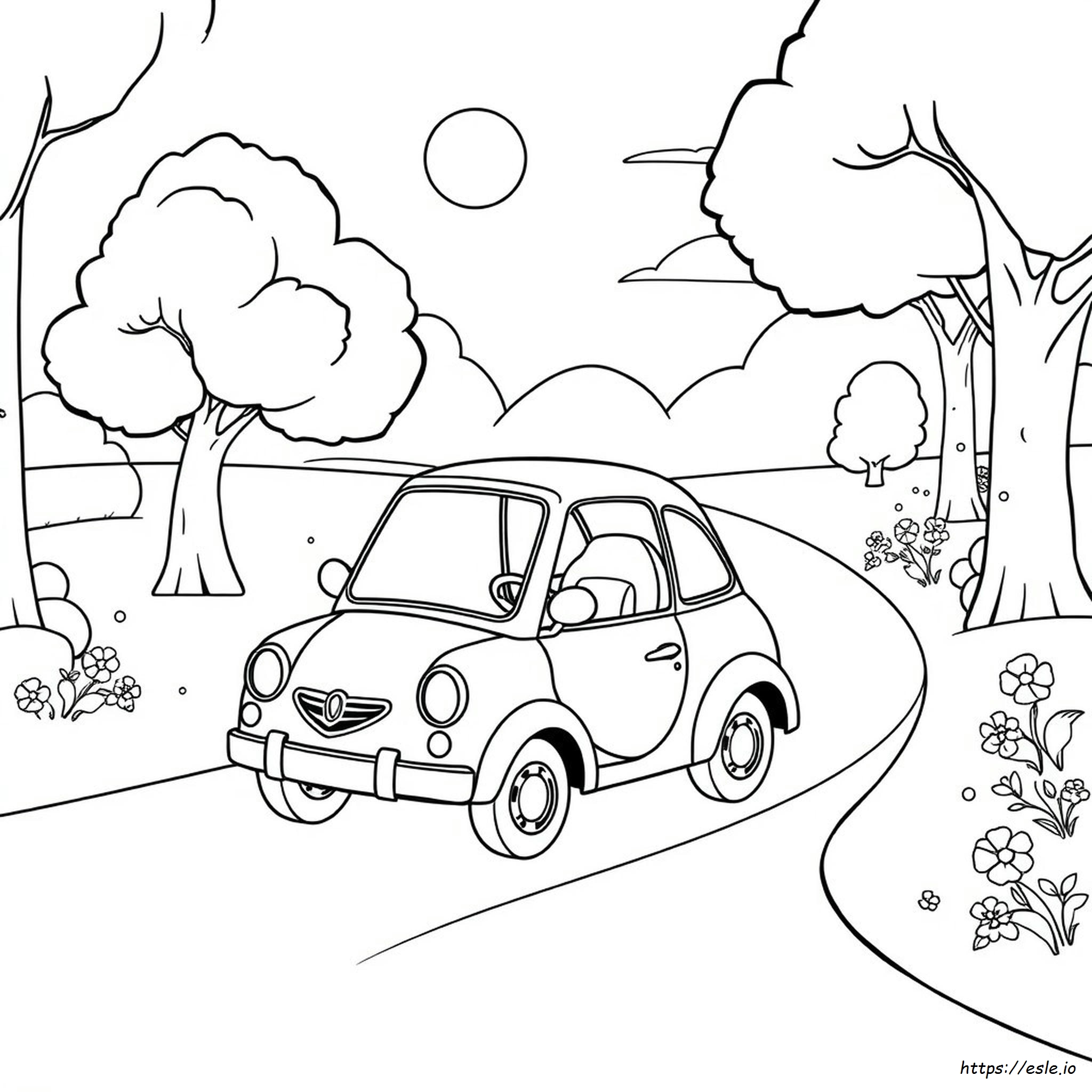 Cozy Coupe Ausmalbilder
