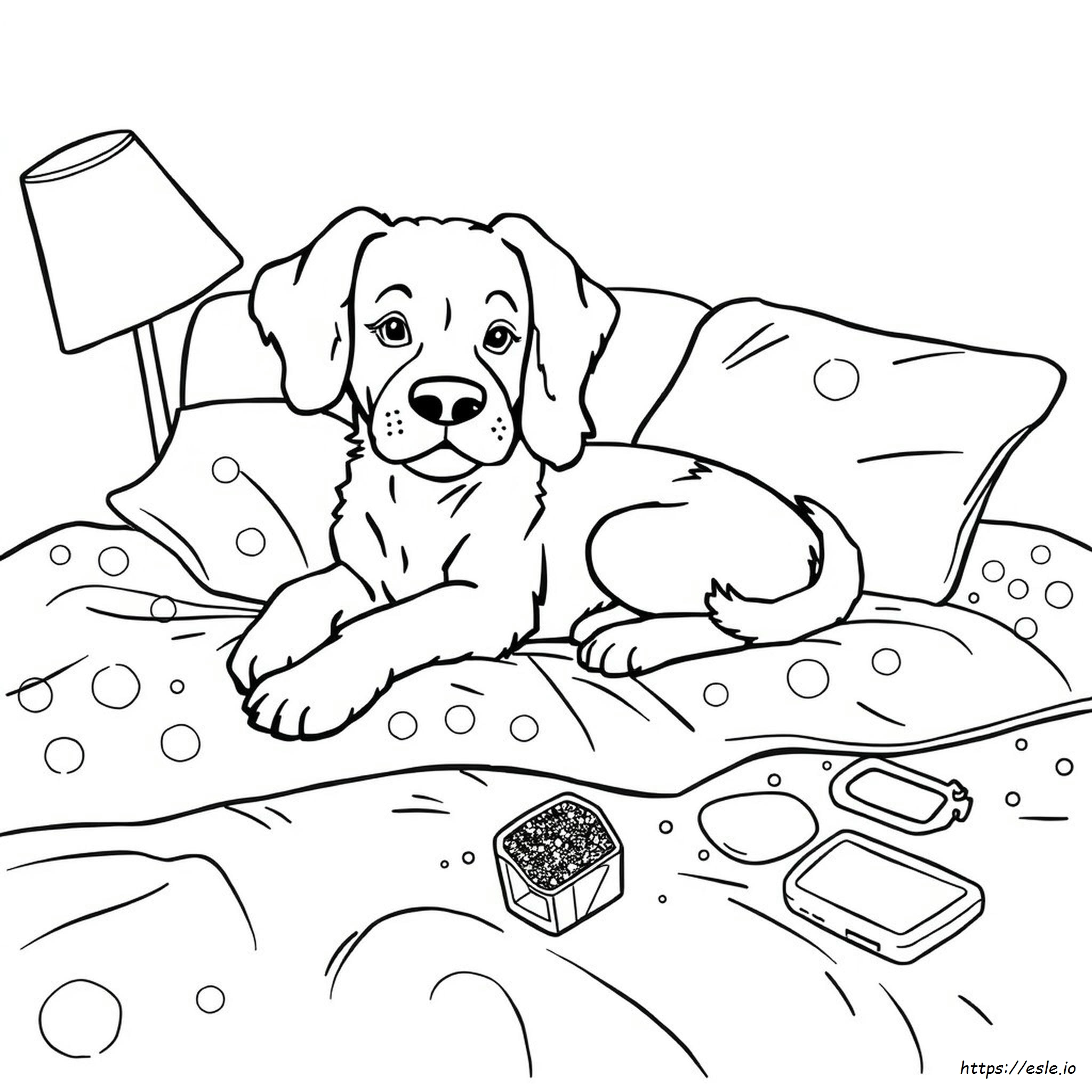 Páginas Para Colorear De Perros De Lisa Frank