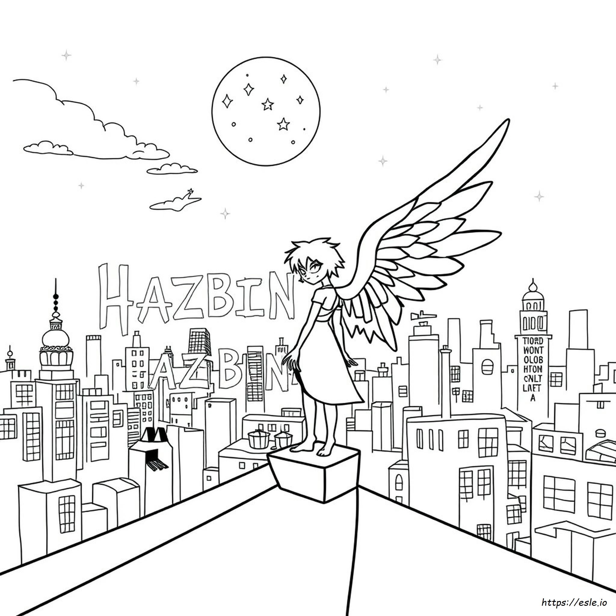Angel Hazbin Hotel Disegni Da Colorare