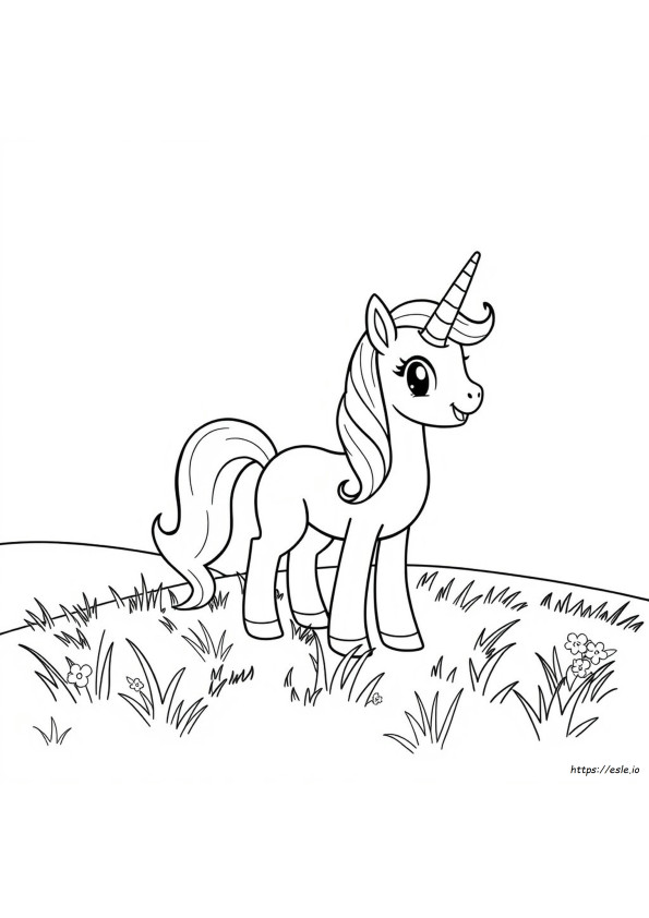 My Little Pony A New Generation Coloring Pages Izzy