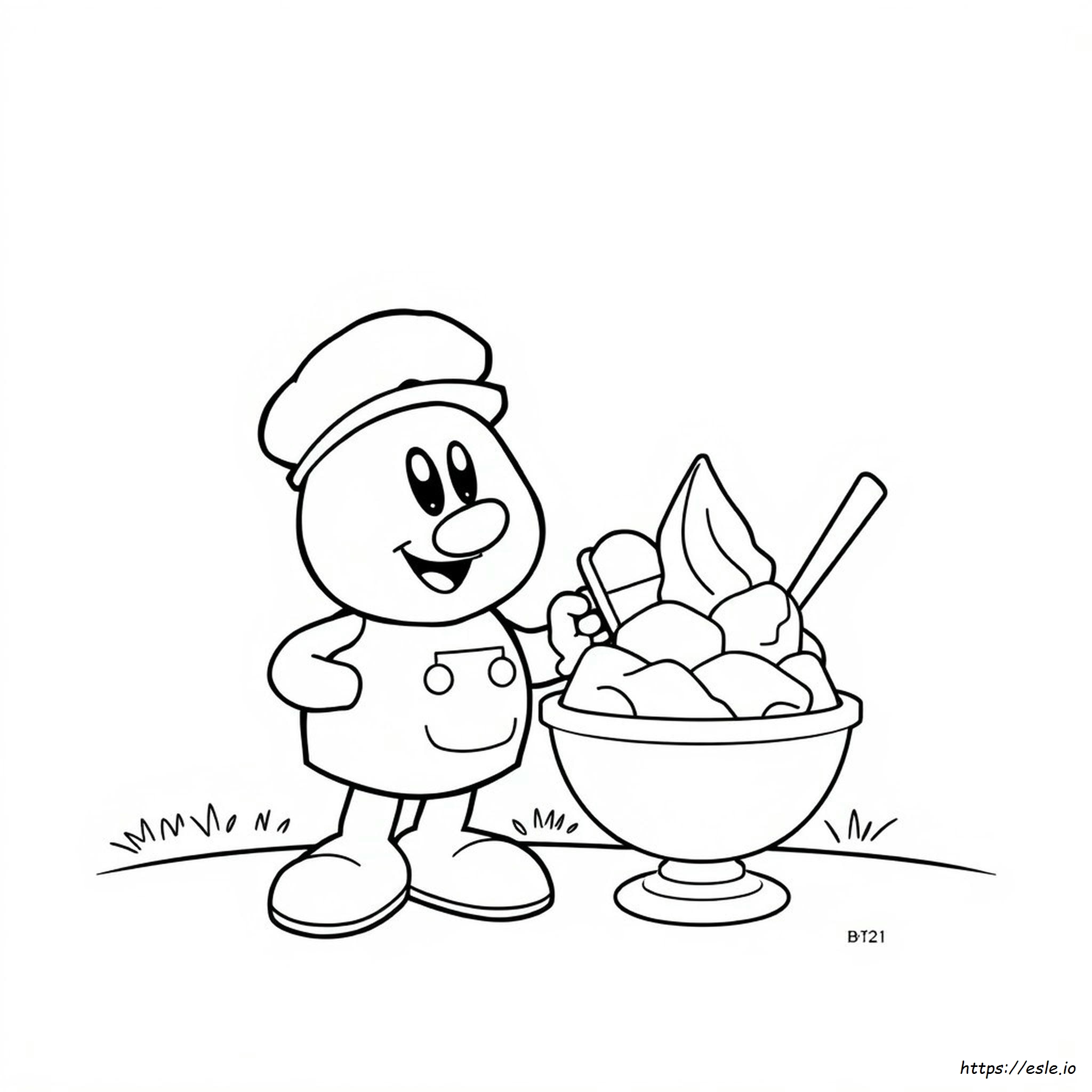 Bt21 Cooky Coloring Pages