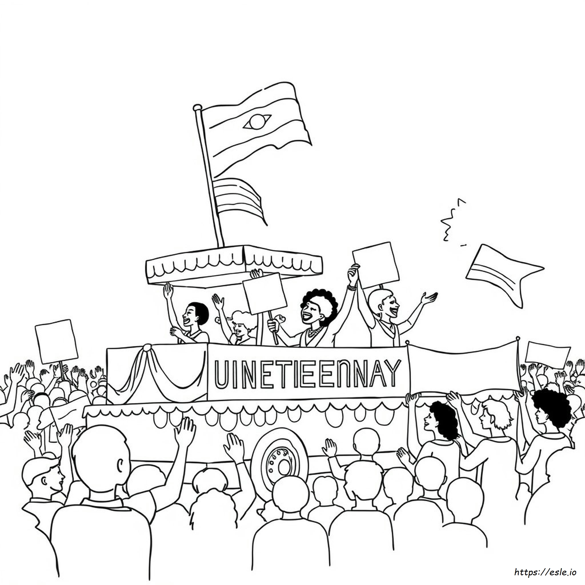 Freedom Day Juneteenth Coloring Pages