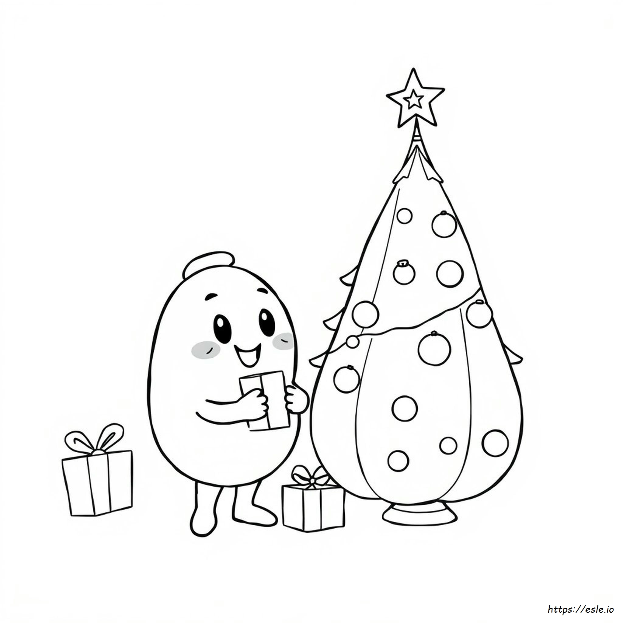Cocomelon Christmas Coloring