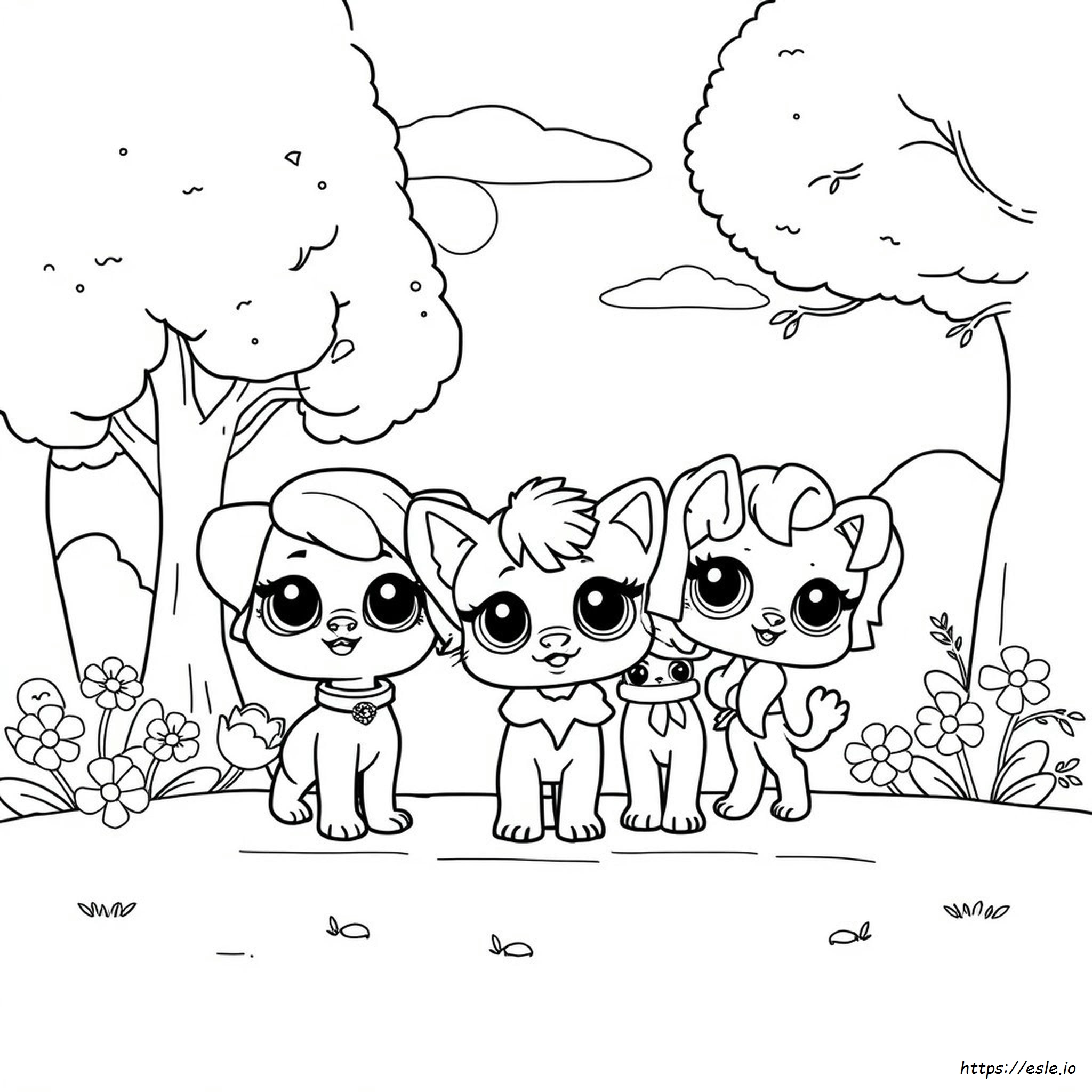 Free Littlest Pet Shop Coloring Pages