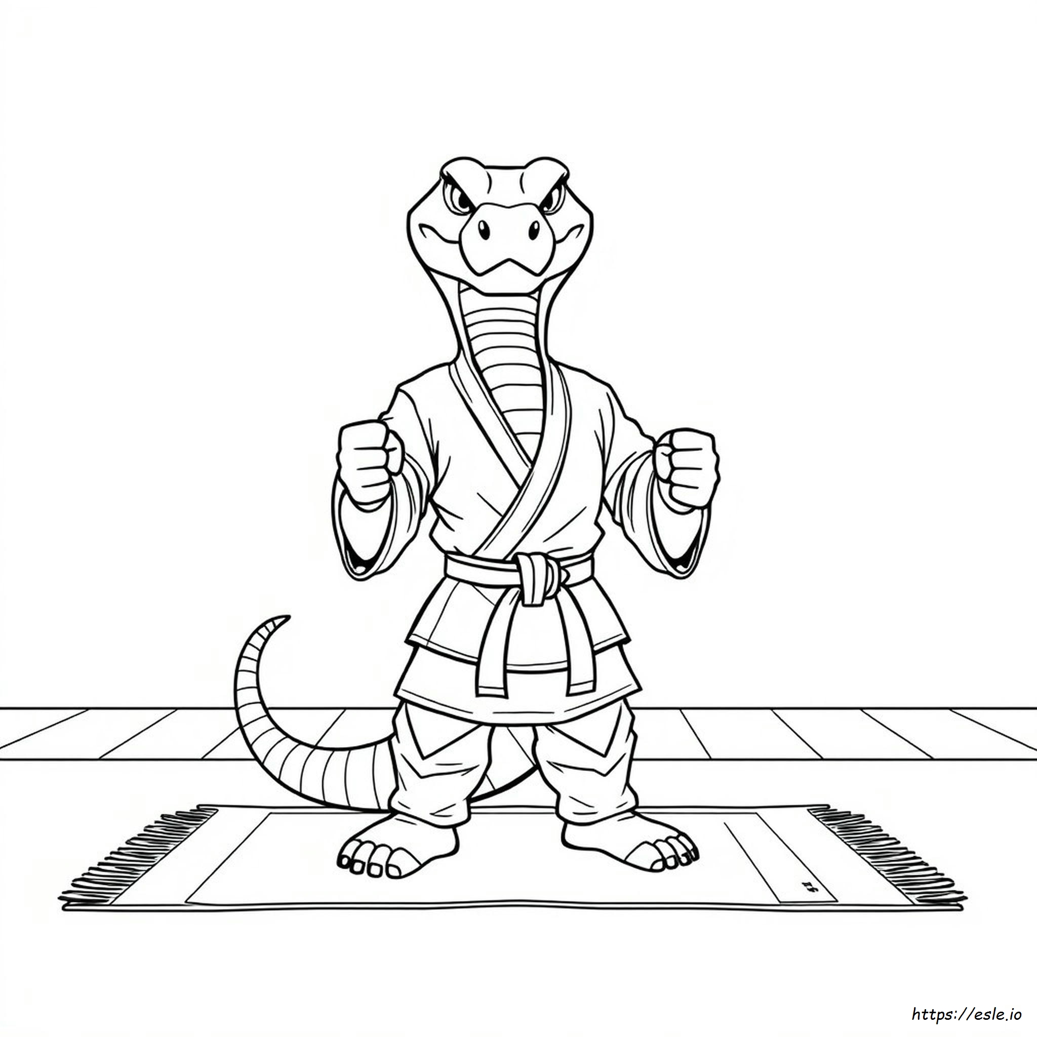 Cobra Kai Colouring Book