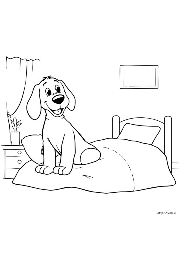 Clifford Coloring Page