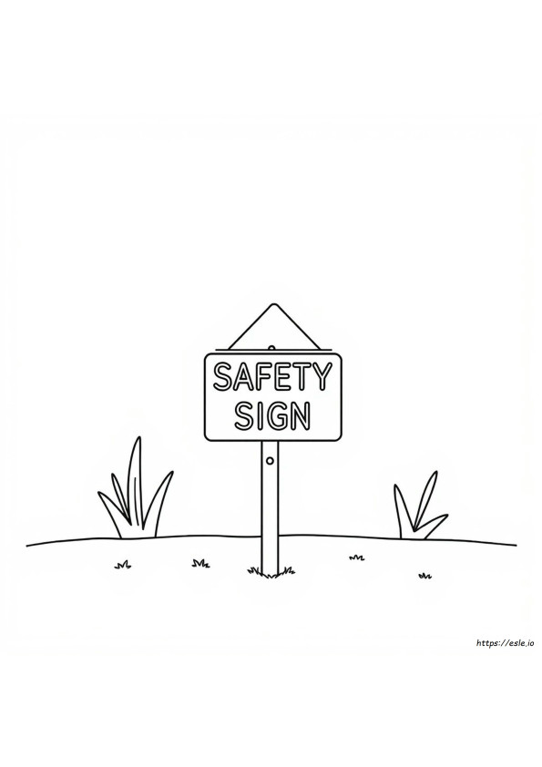 Printable Safety Coloring Pages