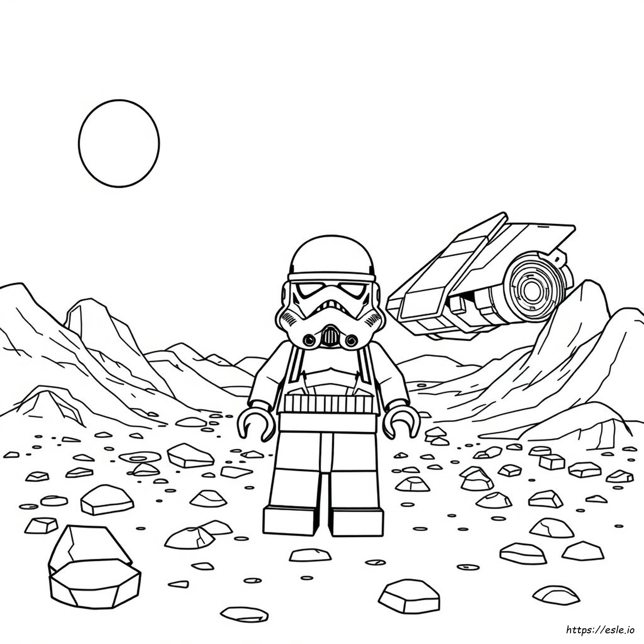 Lego Star Wars Színező