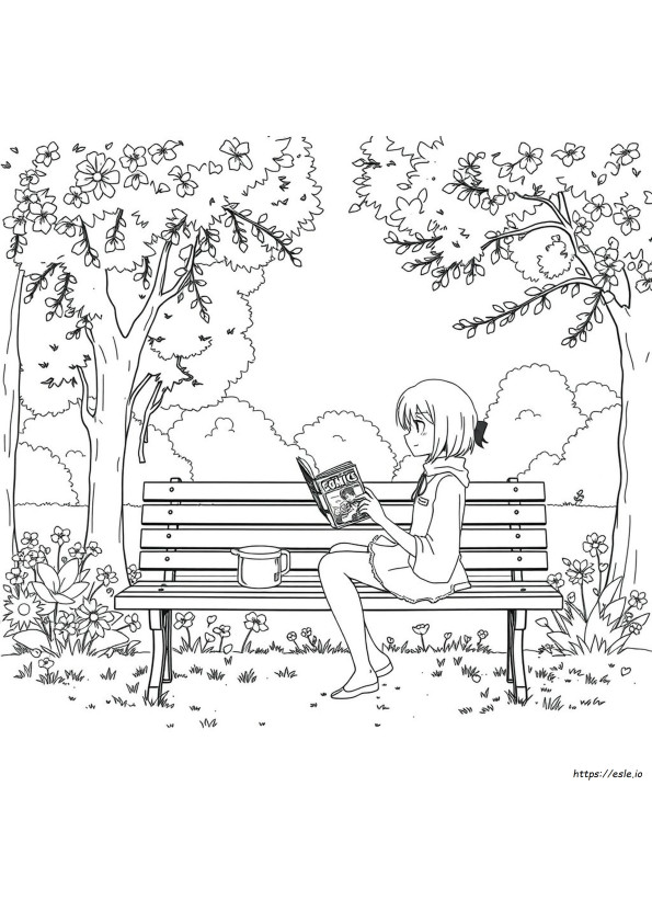 Anime Manga Coloring Pages