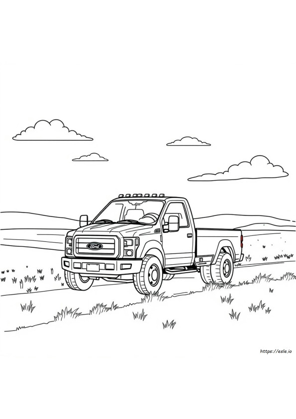 Free Ford Truck Coloring Pages