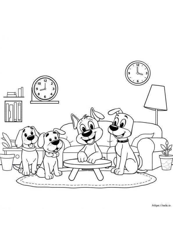 Bluey Coloring Pictures