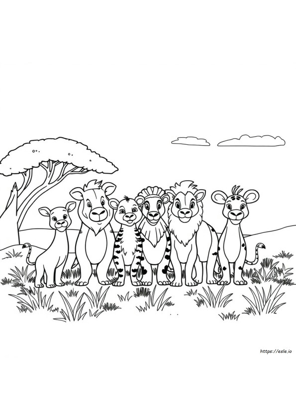 Zoonomaly Characters Coloring Pages