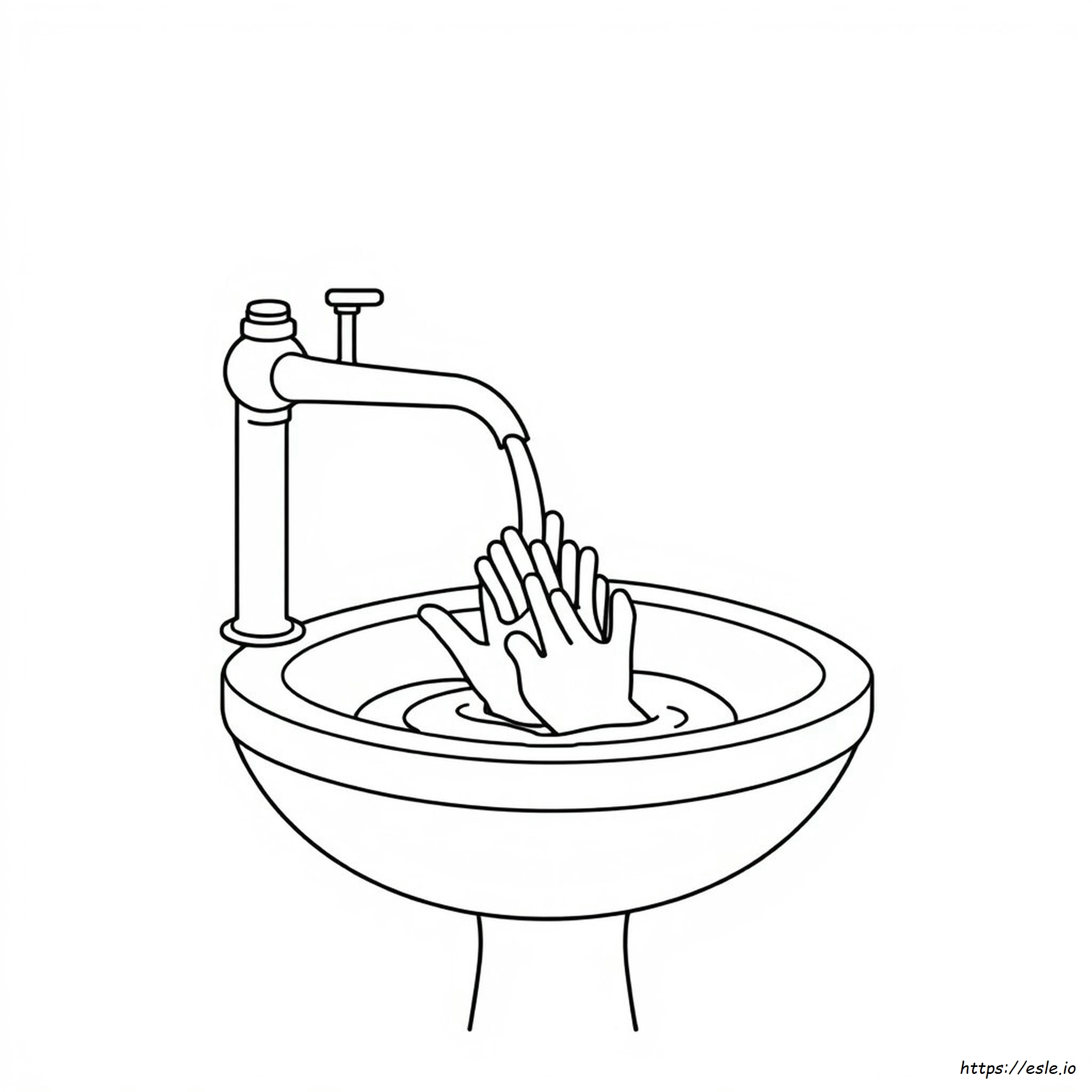 Free Printable Hand Washing Coloring Sheets