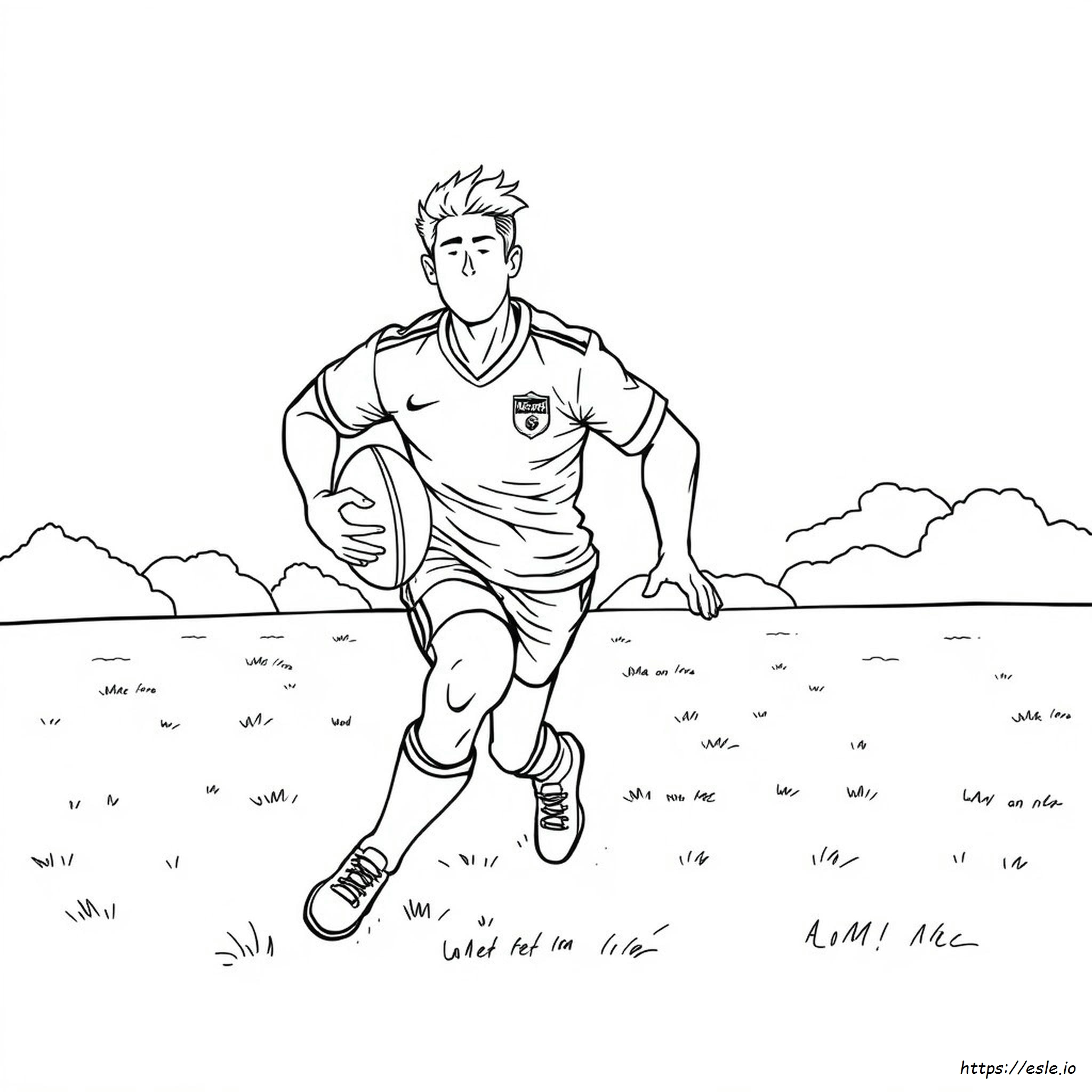 Dibujos De Ronaldo Fáciles De Colorear