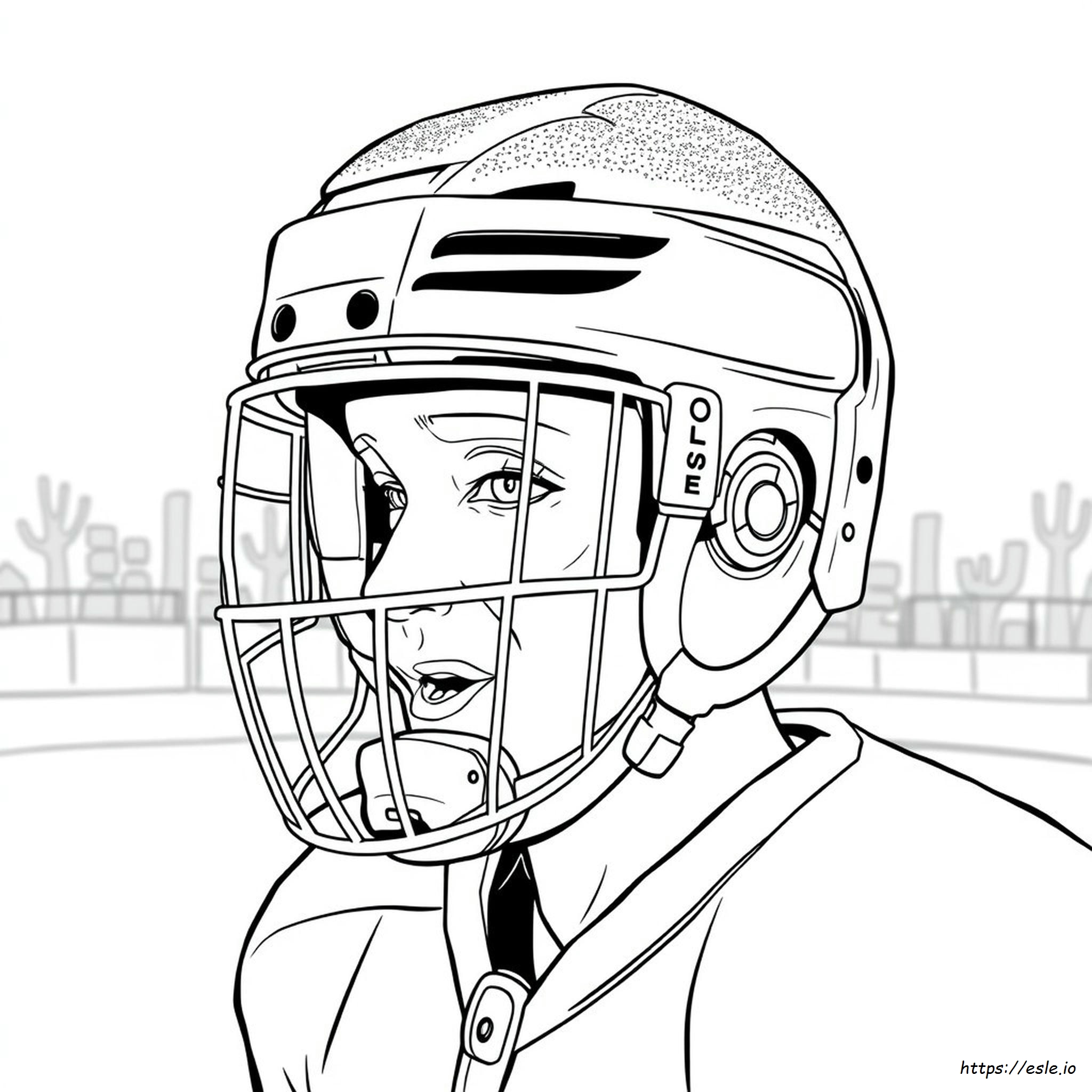 Caschi Da Hockey Da Colorare