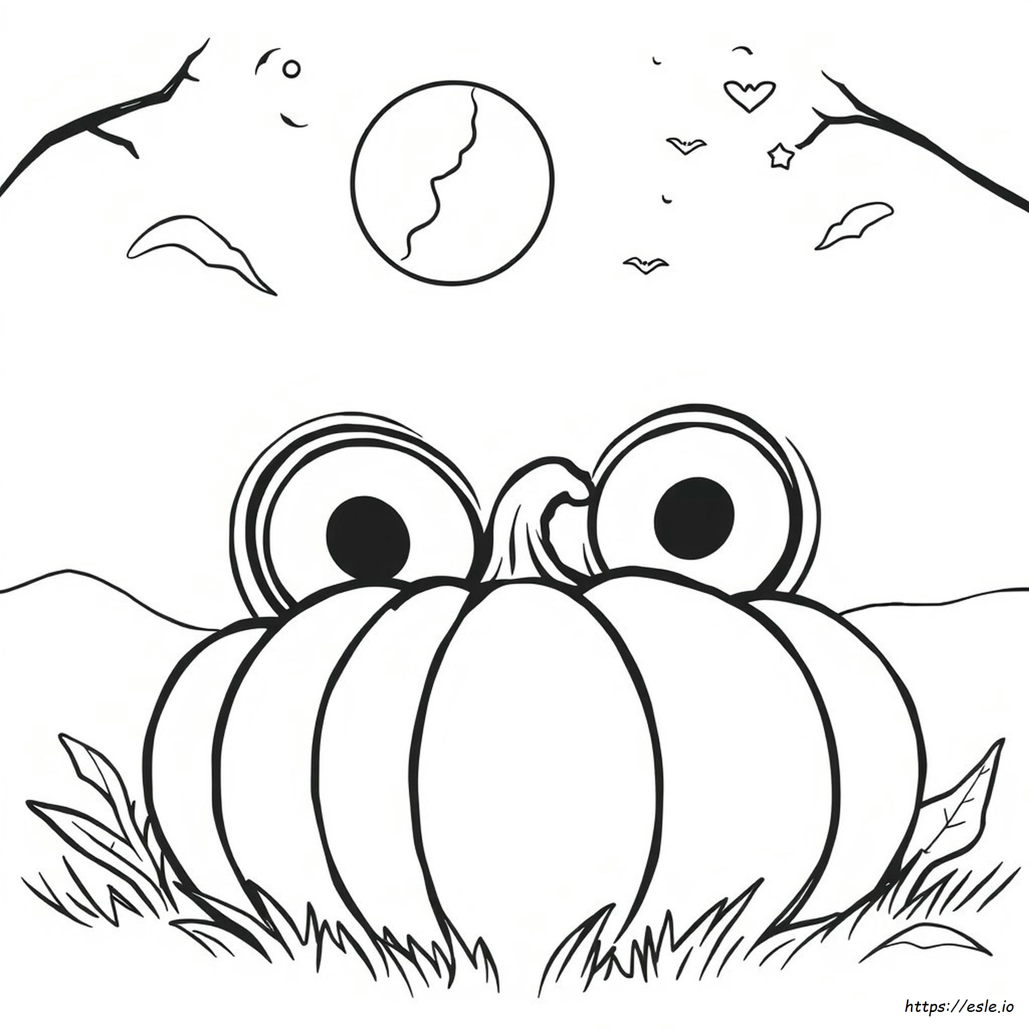Spooky Eyes Coloring Pages