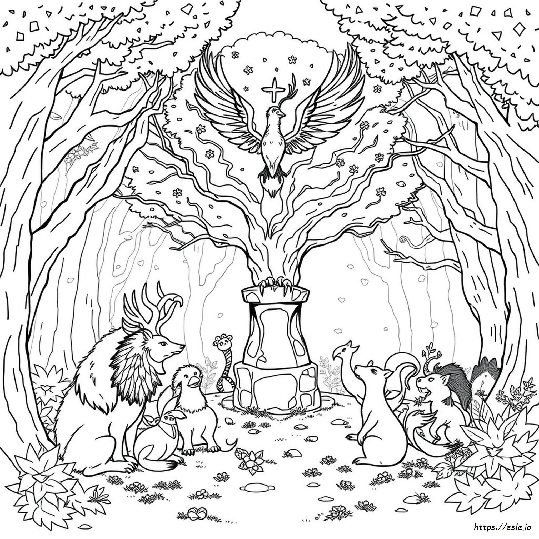 Advanced Mythology Coloring Pages
