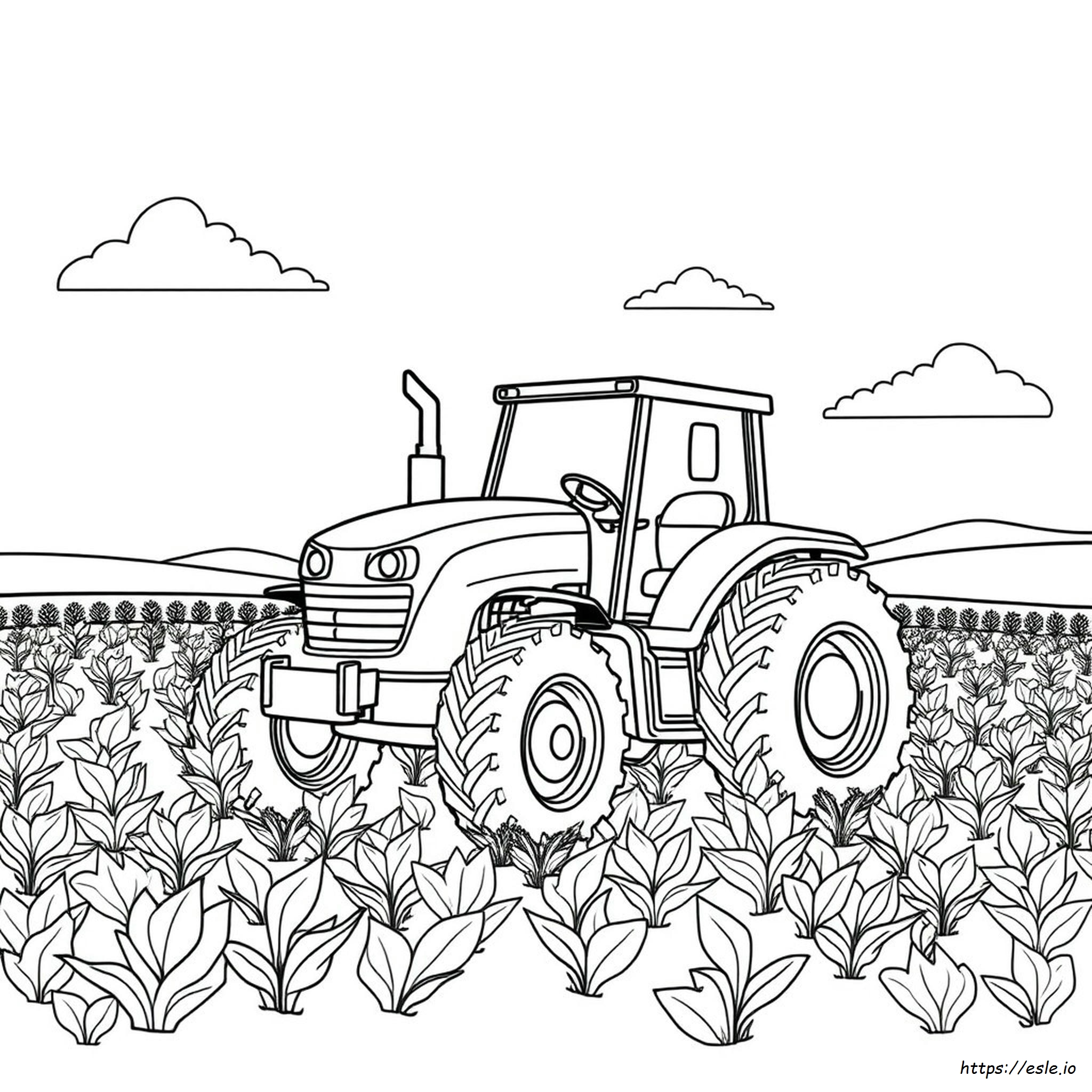 Zerotype Agriculture Coloring Page