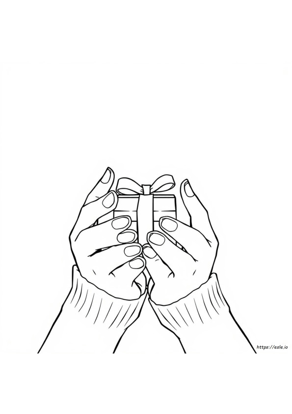 Coloring Pages Of Hands With Nails