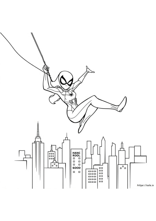 Coloriages Spider Woman