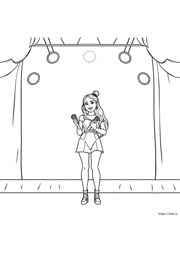 Ariana Grande Disegni Da Colorare