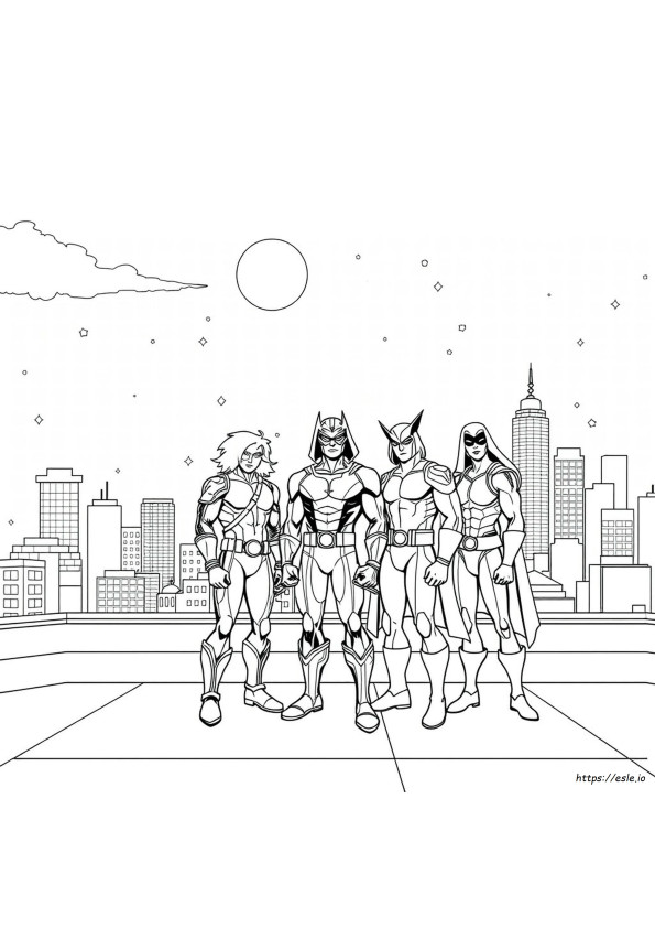 Coloriage X-Men