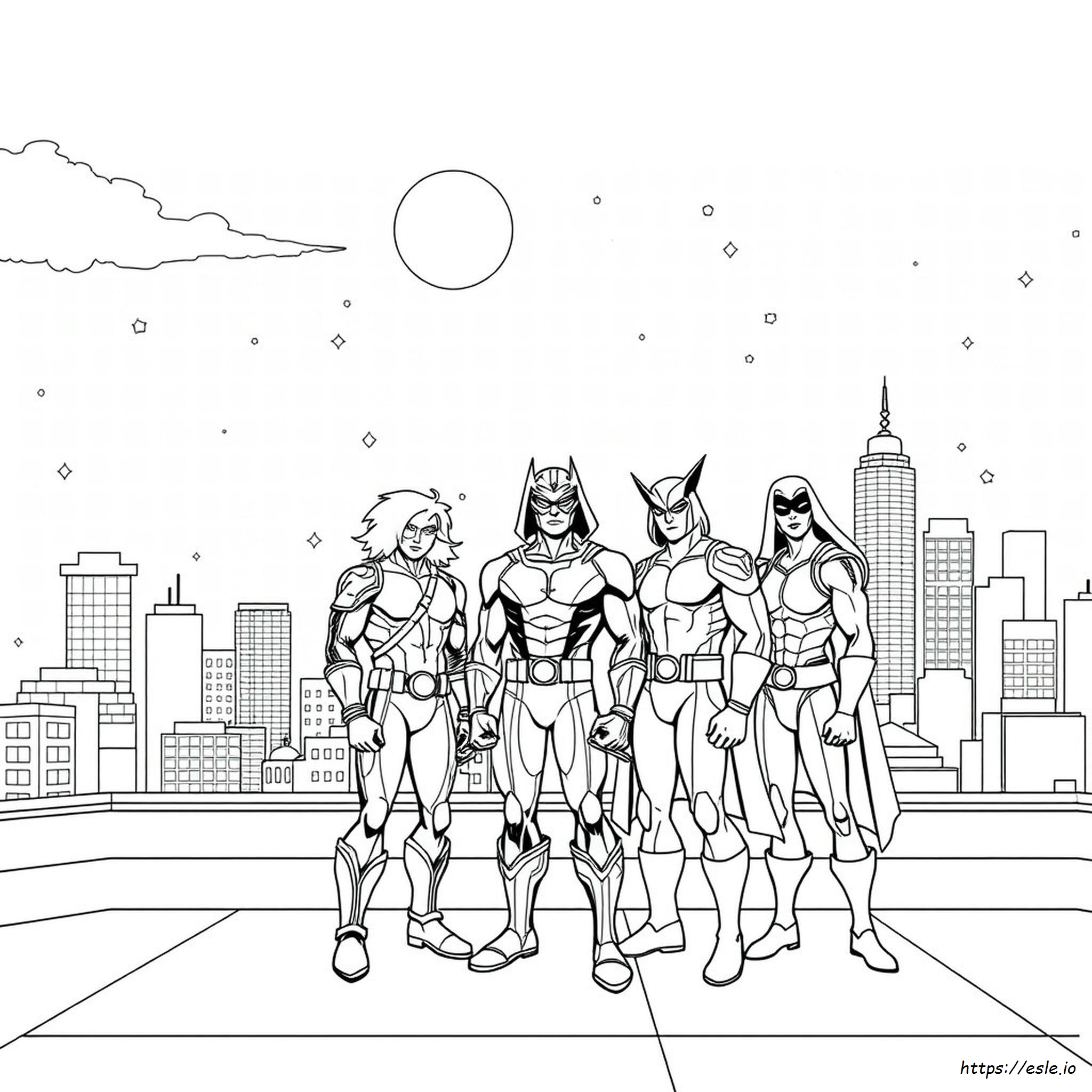 X Men Colouring Book