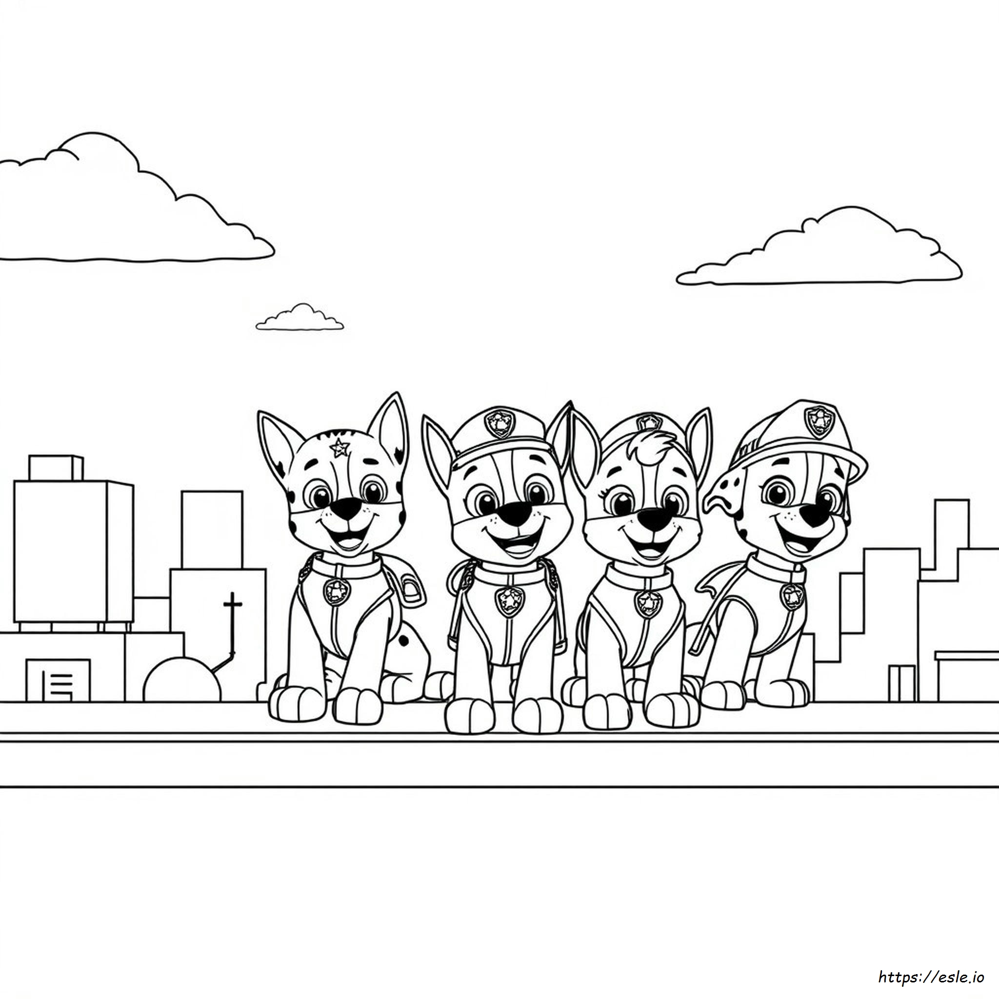Paw Patrol Coloring Pages To Print
